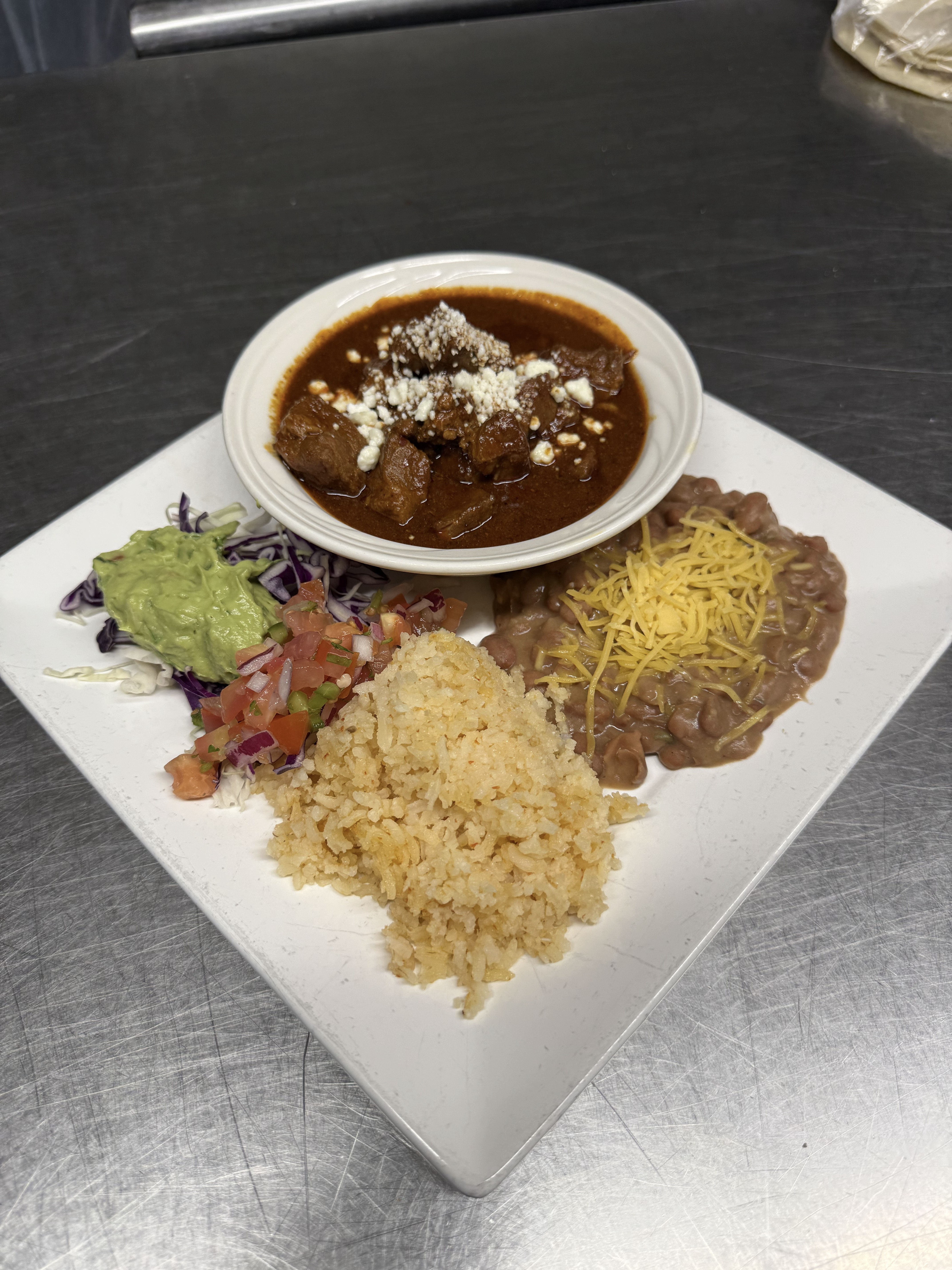 Chile Colorado Plate
